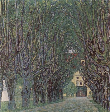 Gustave Klimt Werke - Wegim Parkvon Schlob Kammer Symbolik Gustav Klimt